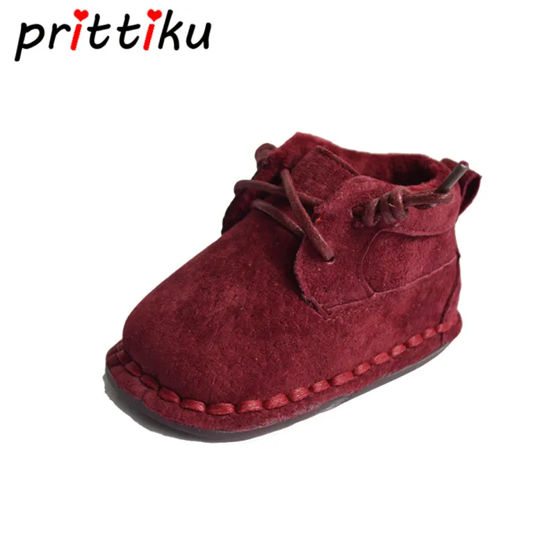 Ботинки детские из свиной кожи с мягкой подошвой 4 цвета|boots infants|boots bootsbaby boots boy |
