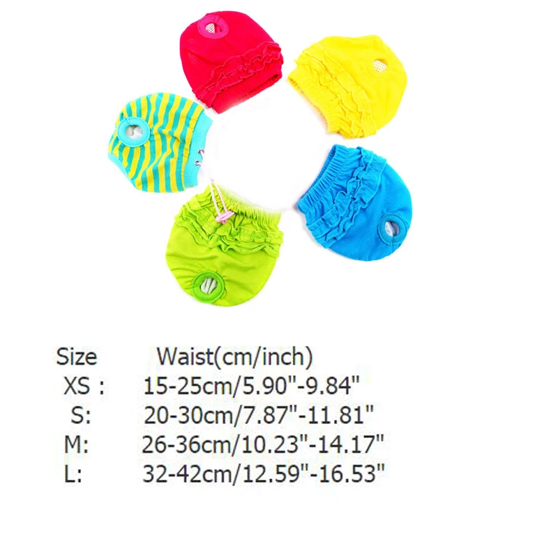 Брюки для домашних животных повседневное физиологическое нижнее белье