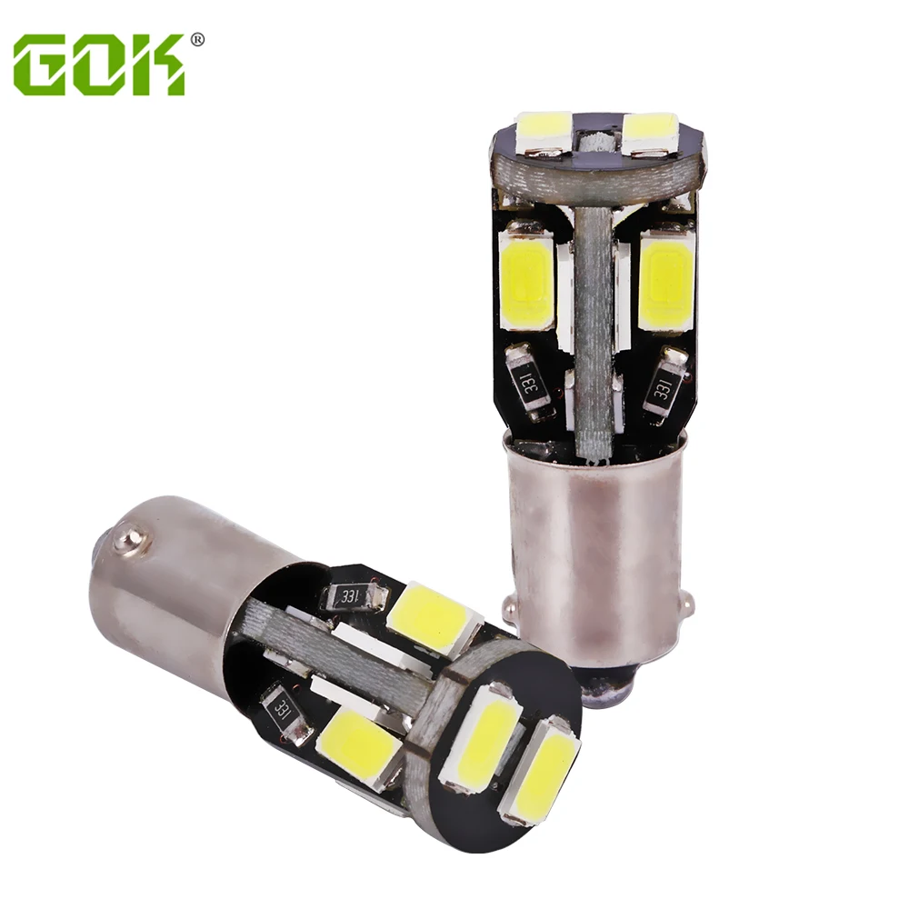 Оптовая продажа 10 шт./лот новые Canbus BA9S светодиодные 10SMD 5630 5730 Светодиодные лампы