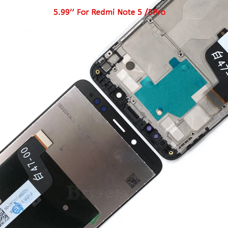 Для Xiaomi Redmi Note 5 Pro ЖК-дисплей сенсорный экран тест хороший дигитайзер сборка