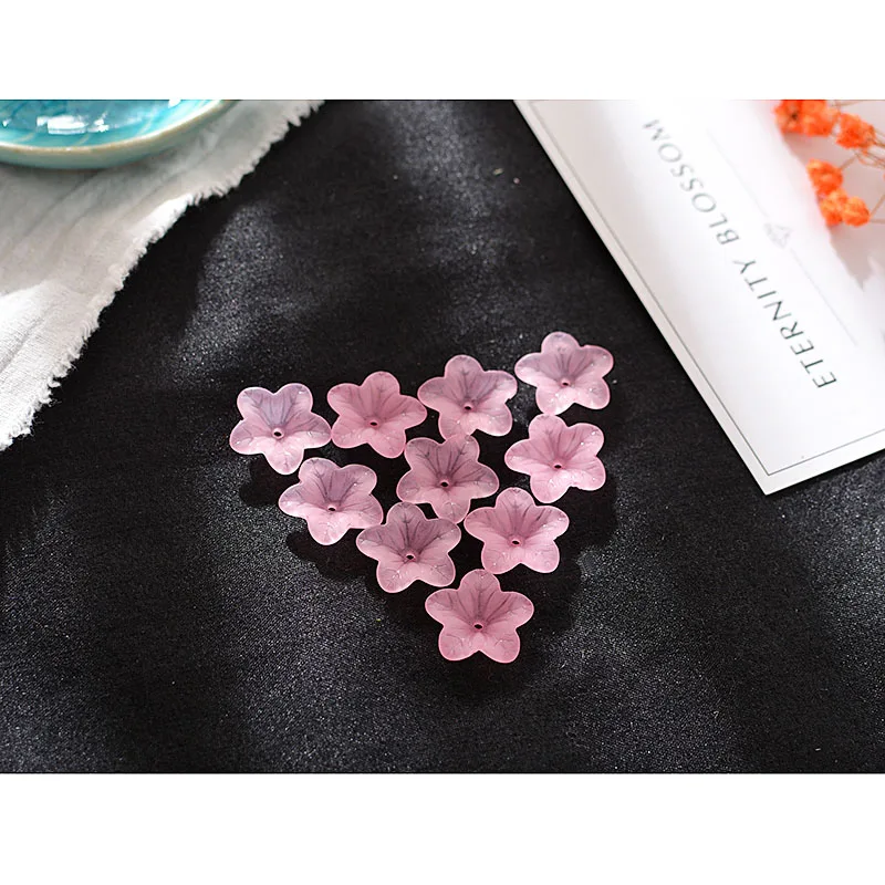 DIY Jewelry аксессуары украшения для волос материал 18 мм скучный польский лепесток 100