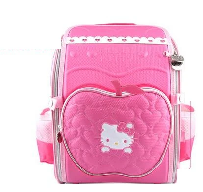 Школьные сумки hello kitty для девочек; Милые Водонепроницаемые рюкзаки; детские школьные сумки; детские сумки для книг; костюм; сумка; mochila escolar - Цвет: Небесно-голубой