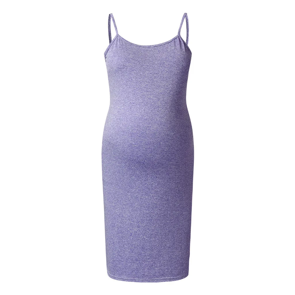 SAGACE сексуальное платье для беременных с открытой спиной летнее женское без