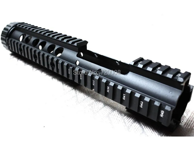 Металлическая тактическая рельсовая система CQB 12 0 дюйма с отверстиями для AEG M4/M16
