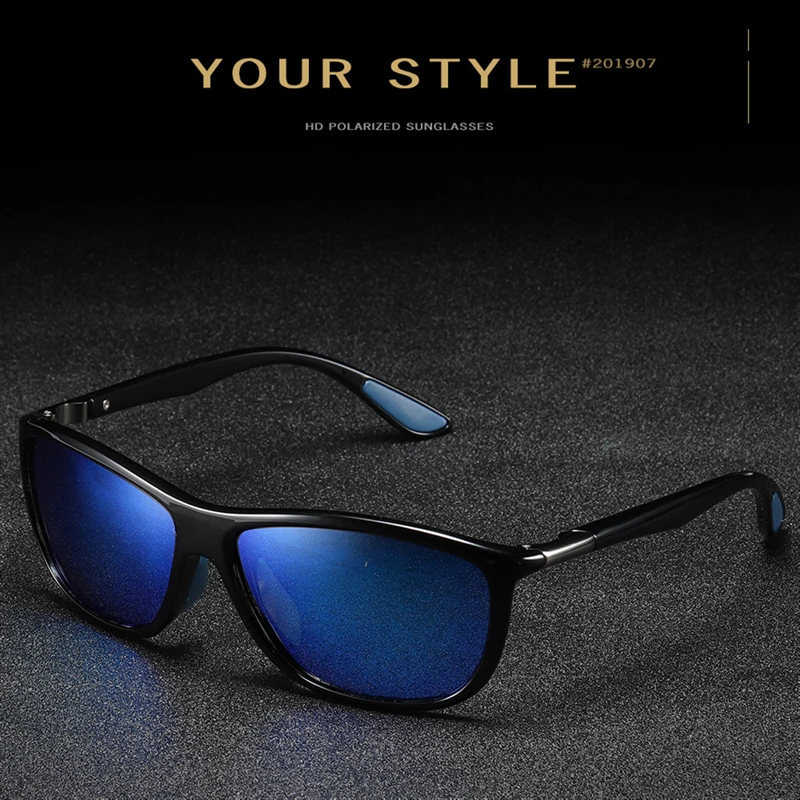 

NIKSIHDA 2019 European and American latest popular Polarized Sunglasses for men and women personality frame sunglasses UV400