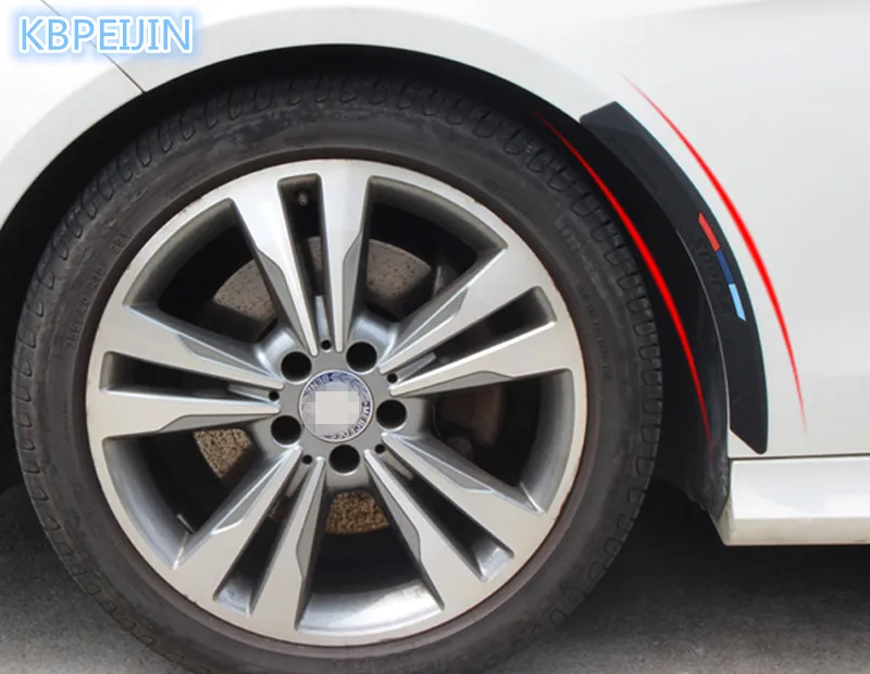 NEW 2Pcs Car Wheel eyebrow decorative Anti-collision Sticker for Mini usb pc minifigures minions camera cooper proje accessories |