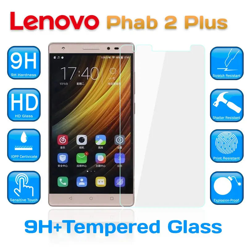5x закаленное Стекло для Lenovo Phab 2 Plus premium Плёнки Экран протектор | Мобильные