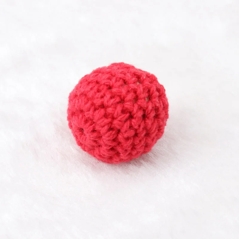5 шт. элегантный 16 мм вязание крючком бисер шерстяная пряжа для выбора вязаный хлопковой нитью рукоделие Создание ювелирных изделий MT2004-16mm