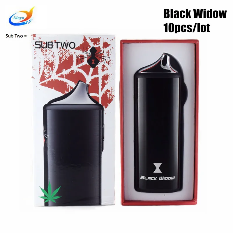 10 шт. популярный стартовый набор Black Widow 2200 мАч испаритель для сухой травы/воска