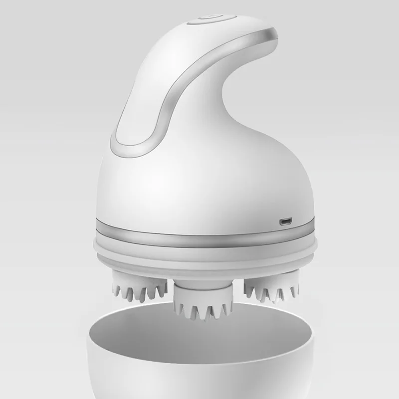 @ HE Pet интеллектуальный зарядный кошачий Массажер USB 3D массажер для головы кошки