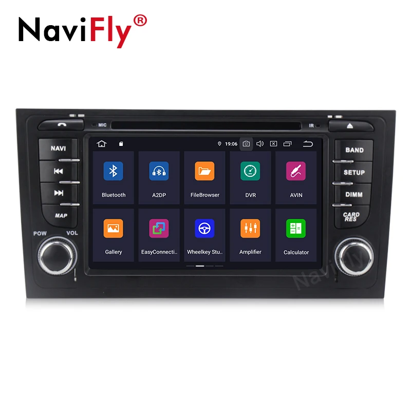 Android 9 0 IPS DSP Автомобильный dvd Радио Аудио мультимедийный плеер для Audi A6 S6 RS6 1999 2005