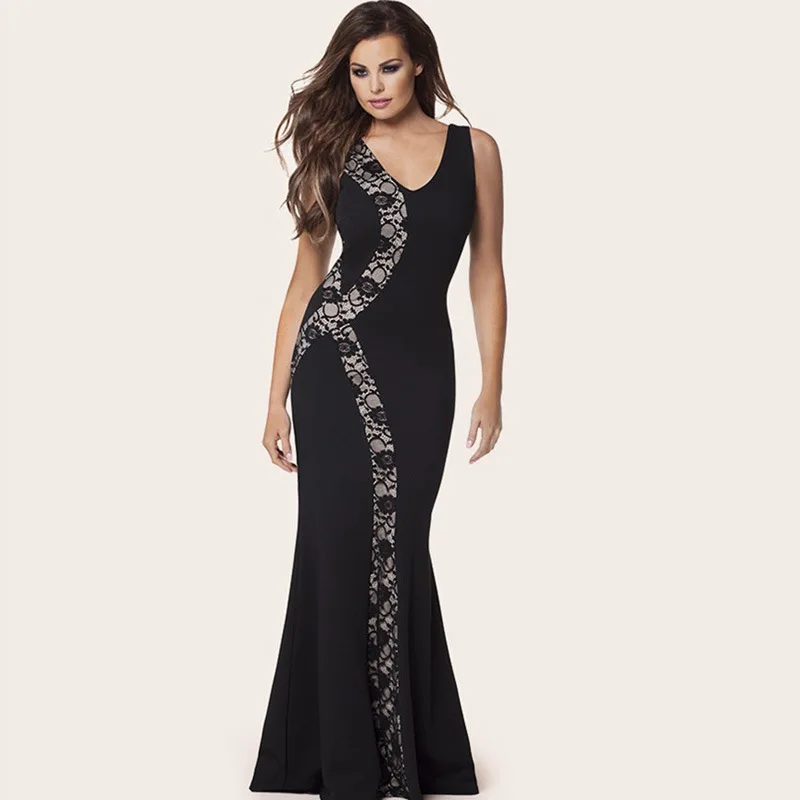 

2020 Hot Sale New Sexy Dress Women Long Dress Floor-Length Dress DR286