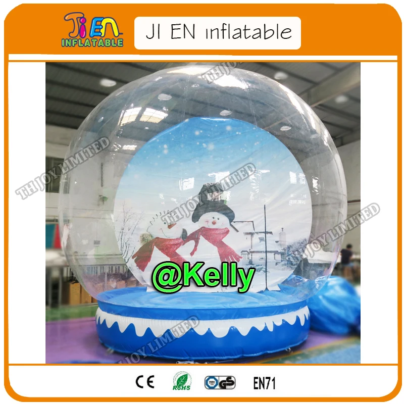 Бесплатная доставка воздуха человеческий размер Снежный шар гигантский
