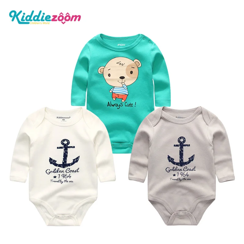 Baby Boy Sets3010 3 шт./партия, комплекты для новорожденных девочек с единорогом, одежда для малышей, одежда боди для маленьких мальчиков, хлопковая одежда для маленьких девочек, комбинезон для новорожденных - Цвет: Baby Boy Sets3010