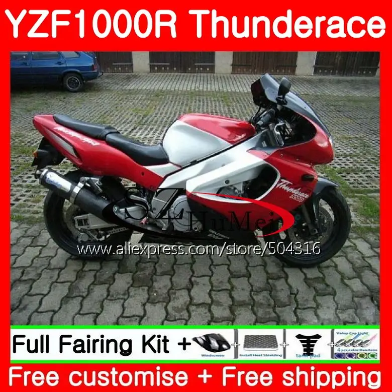 

Обтекатели для YAMAHA Thunderace YZF1000R 96 97 98 99 00 01 Красный Черный 74SH11 YZF-1000R YZF 1000R 1996 1997 1998 1999 2000 2001