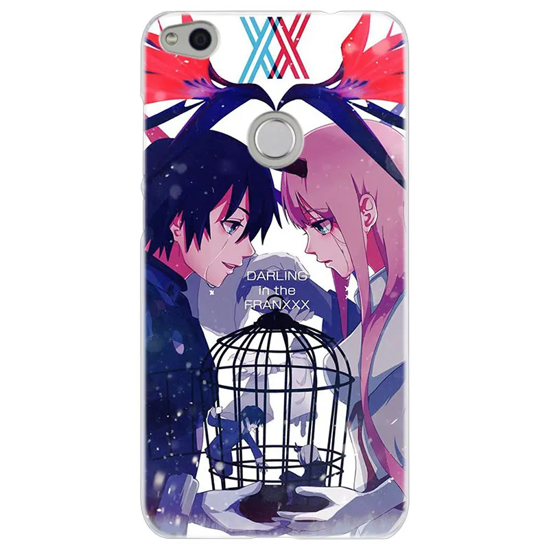 MLLSE Anime Darling in the FranXX Hard Case Cover for Huawei NOVA 3 3i 4 Honor V20 8X 8A 7A Pro 7X 7C 7S 8 9 10 Lite Play Cover