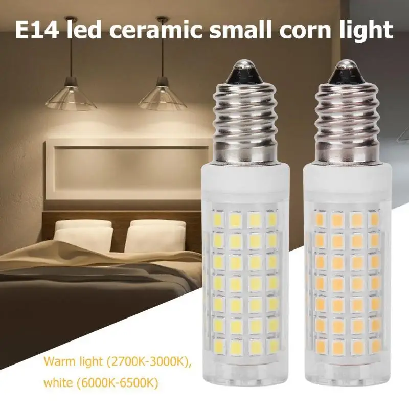 E12/E14/E17/B15D 9 W 220 V светодиодный светодиодная лампочка(кукуруза) без стробоскопической лампы для галогенной домашней современной гостиной лампы украшения