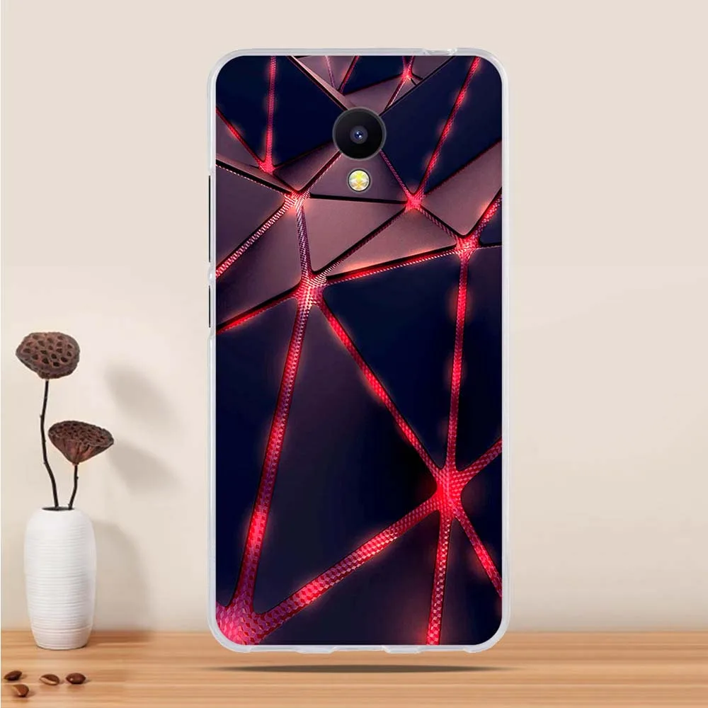Чехол с 3D рисунком для Meizu M5 c чехол мягкий силиконовый m5 meizu M710H телефона чехол|case