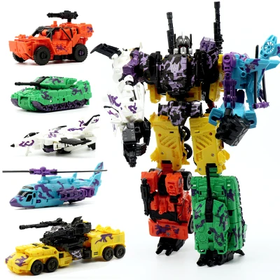 [Новинка] экшн фигурка Defensor Giant War 5 в 1 комбинированный сплав большой покровитель