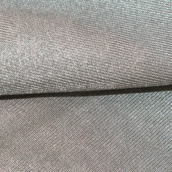 

All natural silver fiber fabrics