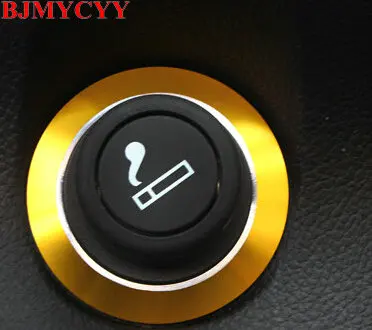Автомобильный прикуриватель BJMYCYY цветной декоративный световой круг для Chevrolet