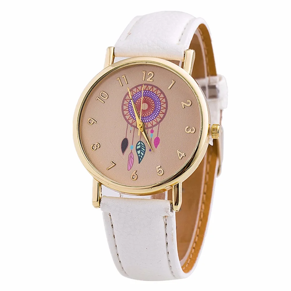 Новинка 2017 года часы-браслет для девочек с рисунком Ловец снов дружбы женские