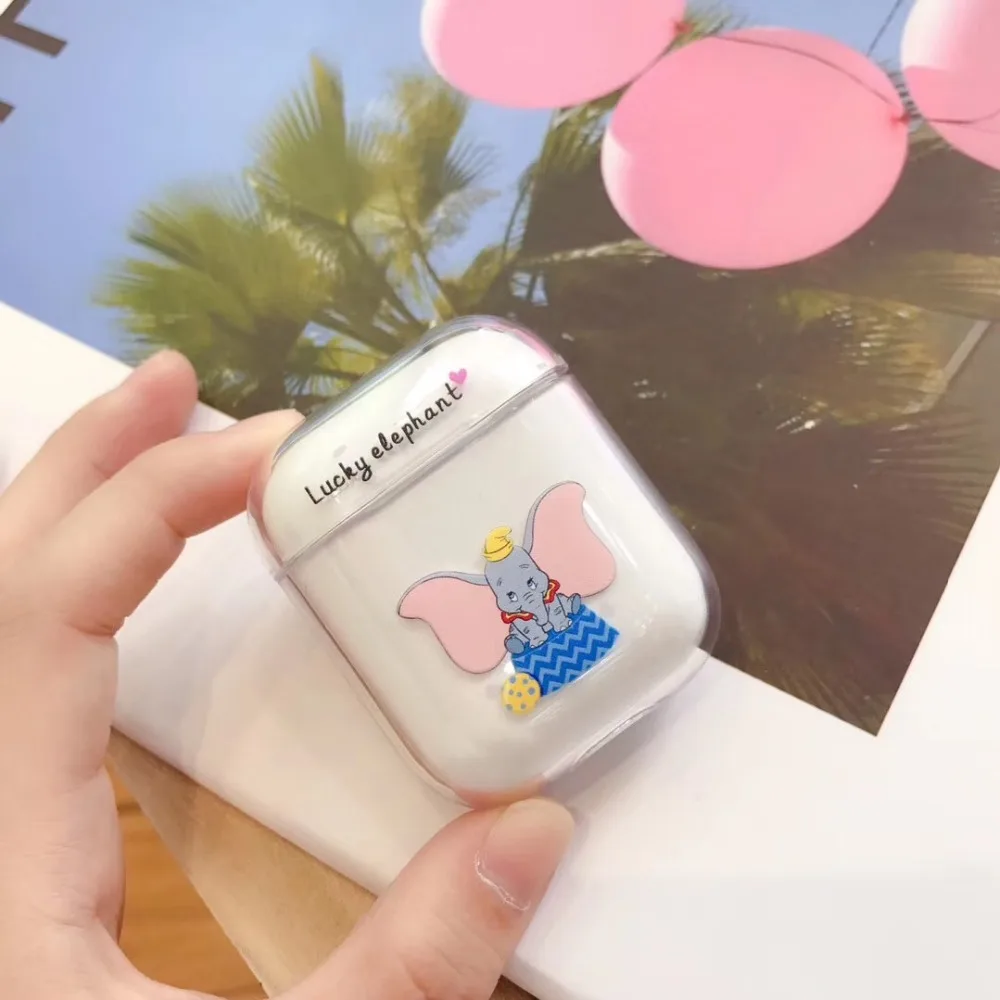 Чехол для airpods милые наушники чехол AirPods мультфильм беспроводные аксессуары Airpods