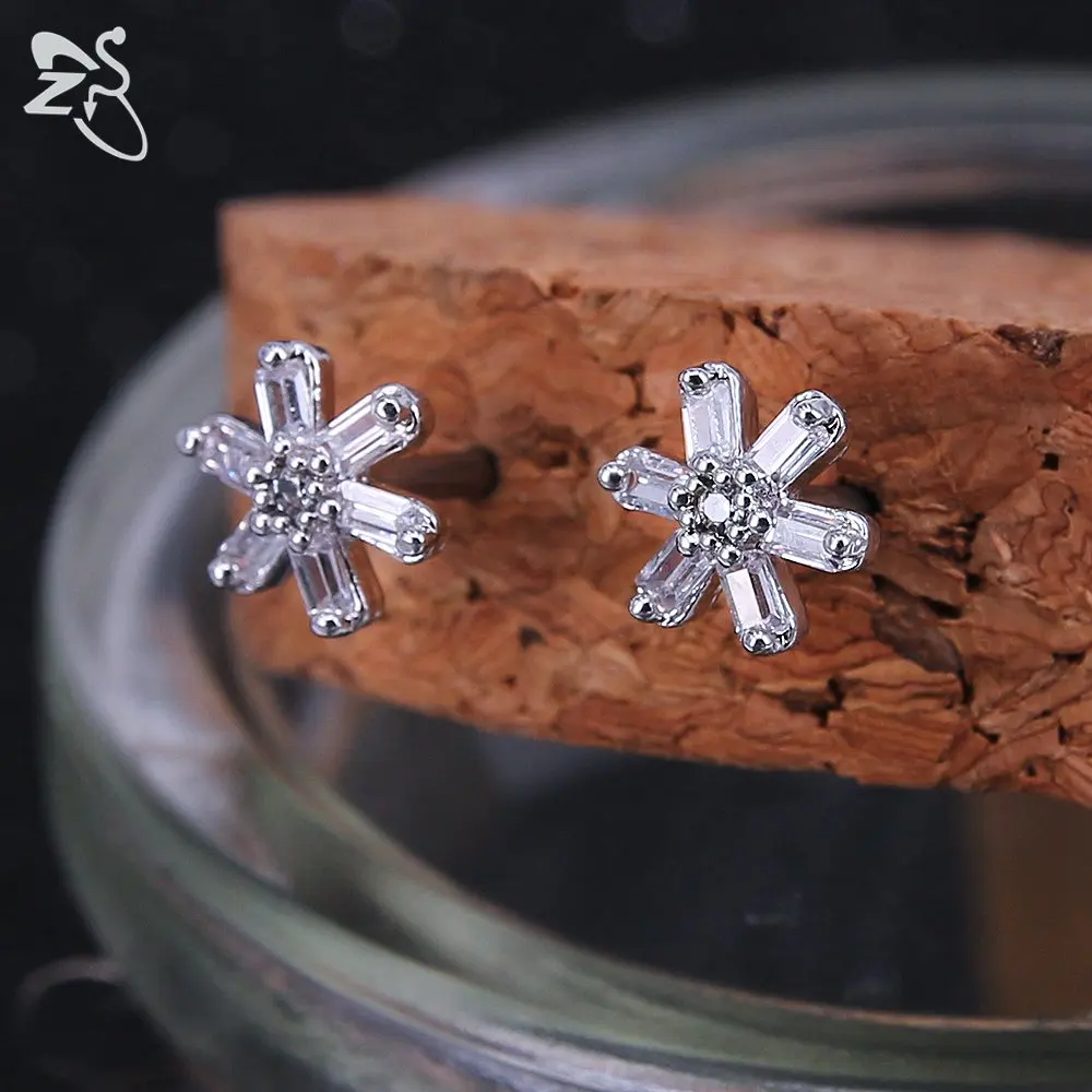 Серьги гвоздики из нержавеющей стали 316 с маленькими маргаритками|daisy flower earrings|ear