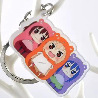 1 шт. анимация Himouto! Umaru-chan U.M.R брелок с держателем для ключей | Украшения и