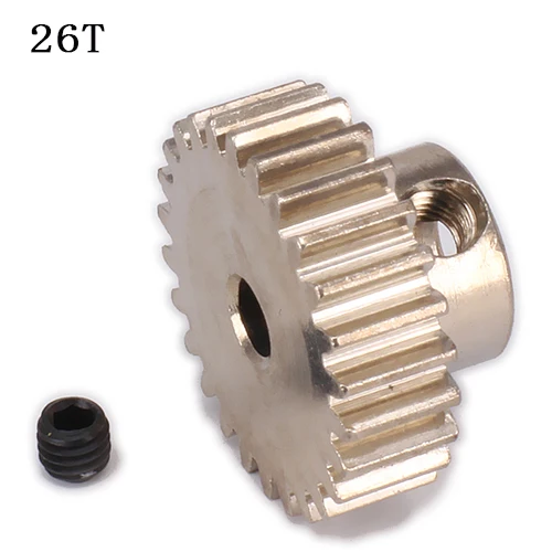 18 T/19 T/20 T/21 T/22 T/23 T/24 T/25 T/26 T/29 T зубчатые зубья шестерни для 1/10 RC модели автомобиля модуль 0,6 диафрагма 3,2 мм детали HPI HSP - Цвет: 26T