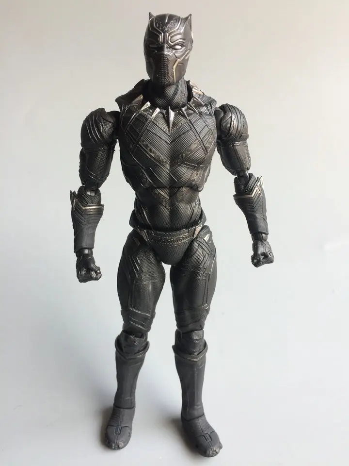 Moive Figure 16 см Капитан Америка Гражданская война Черная пантера ПВХ фигурка