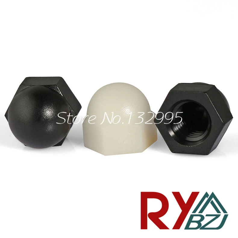 Нейлоновые гайки с желудем шестигранные купольные M3 M4 M5 M6 M8 M10 M12 купольная