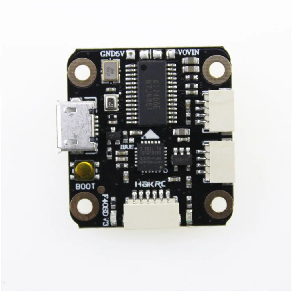 Аксессуары Контроллер полета HAKRC MiniF4 Flytower OSD BEC 20A 4в1 ESC для радиоуправляемого