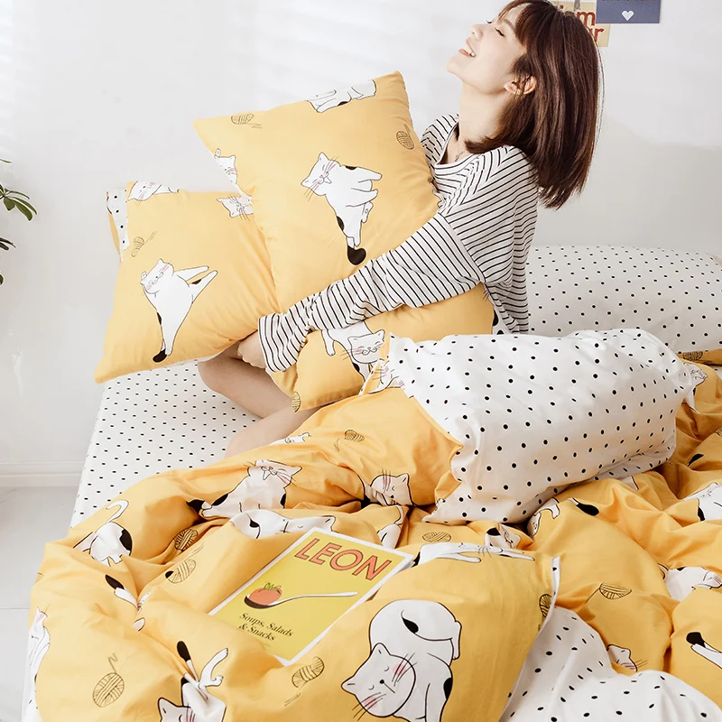 3 4 шт. чистый хлопок современный стиль для домашнего использования комплекты