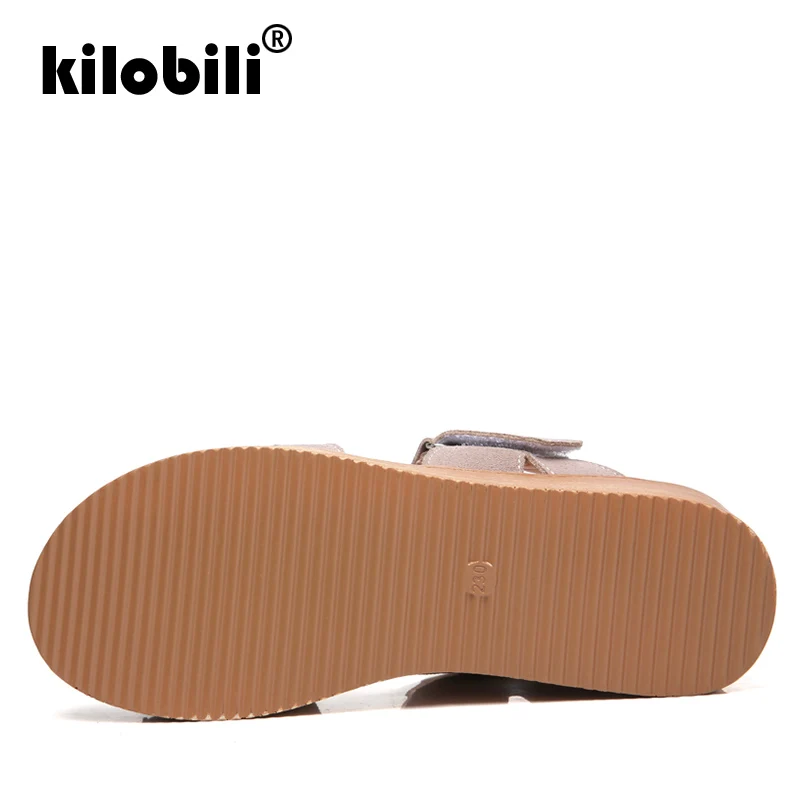 Kilobili/женские босоножки коллекция 2019 года сезон лето женская повседневная обувь