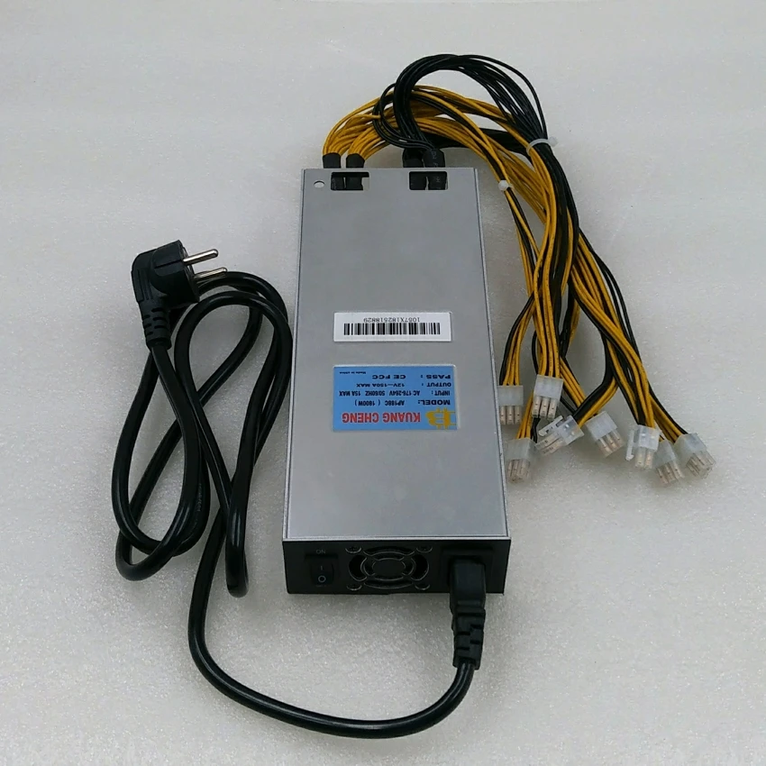 BTC LTC miner источник питания AP188c 1800 Вт 12В 6pin подходит для antminer S9 Z9 mini DR3 L3 T9 E3 Baikal G28