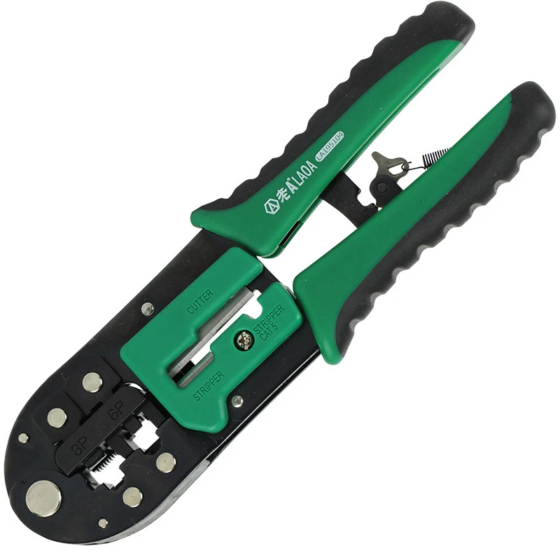 Плоскогубцы LAOA 6P/8P с храповым механизмом обжимные инструменты для резки проводов