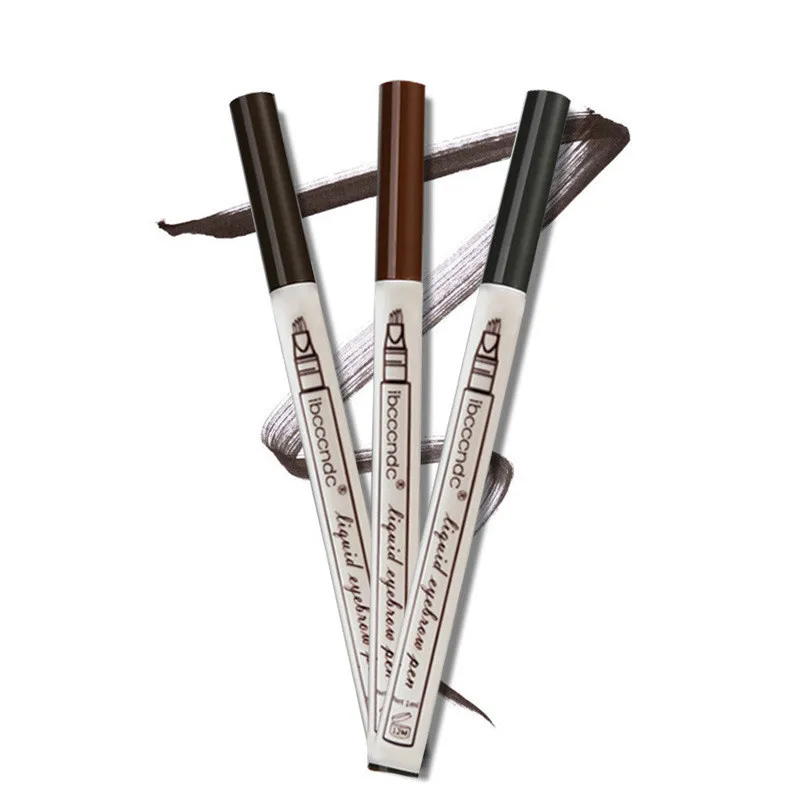 Microblading, 3 цвета, тату-ручка для бровей, долговечная, жидкая, карандаш для бровей, тату, Перманентная, прочная, для бровей, водостойкая ручка