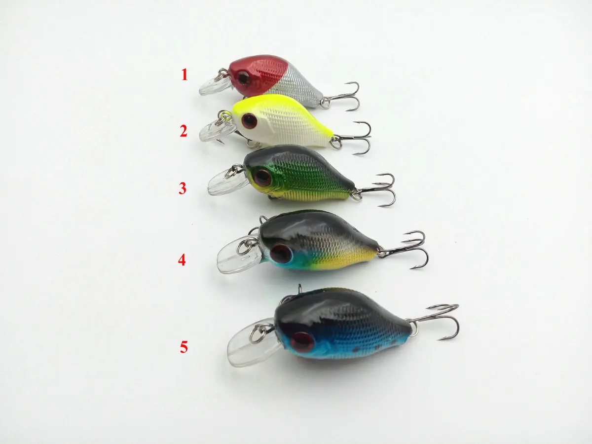 55 мм/8g Мини Crankbait дребезжащий воблер приманка для на открытом воздухе океан