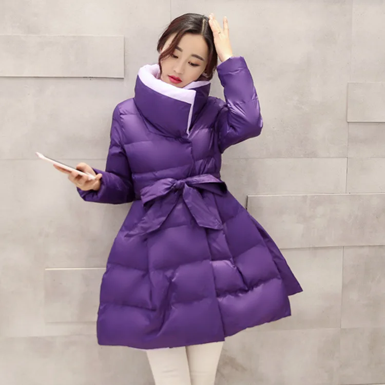 Женское зимнее пальто для беременных толстая длинная парка теплые куртки с