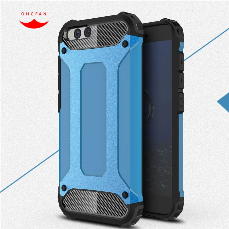 5 15 &quot64 ГБ для Xiaomi Mi 6 Чехол гибридный жесткий прочный двойной Слои Armor назад