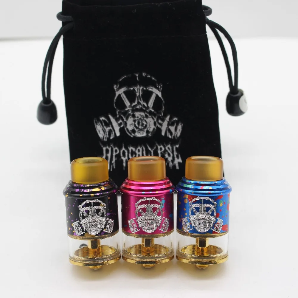 Атомайзер Apocalypse GEN 2 RTA RDTA с широким отверстием капельный наконечник 24 мм