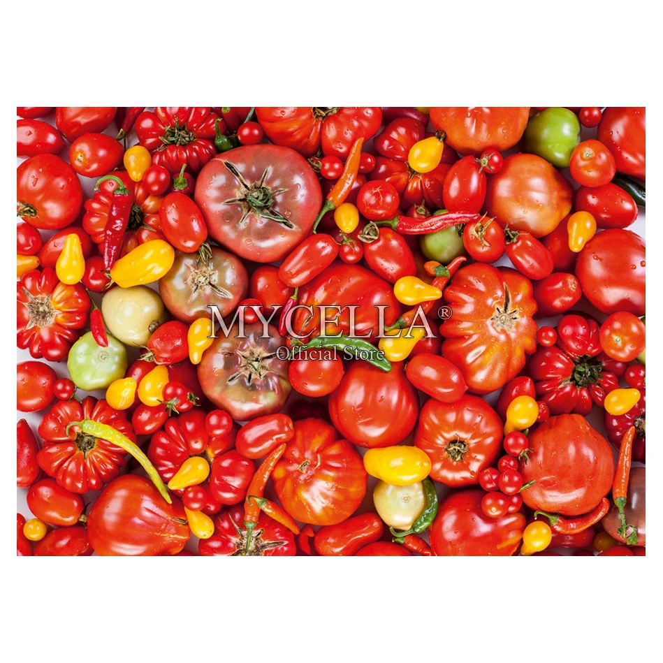 5D алмазная живопись своими руками помидоры пейзаж ферма еда полная вышивка