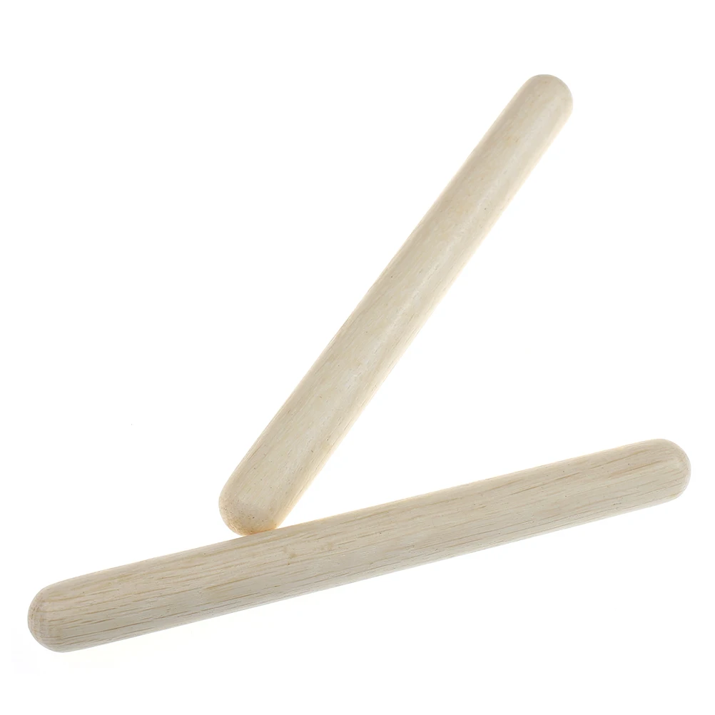 1 пара классических деревянных клавов хлопушек|Музыкальные палочки| |