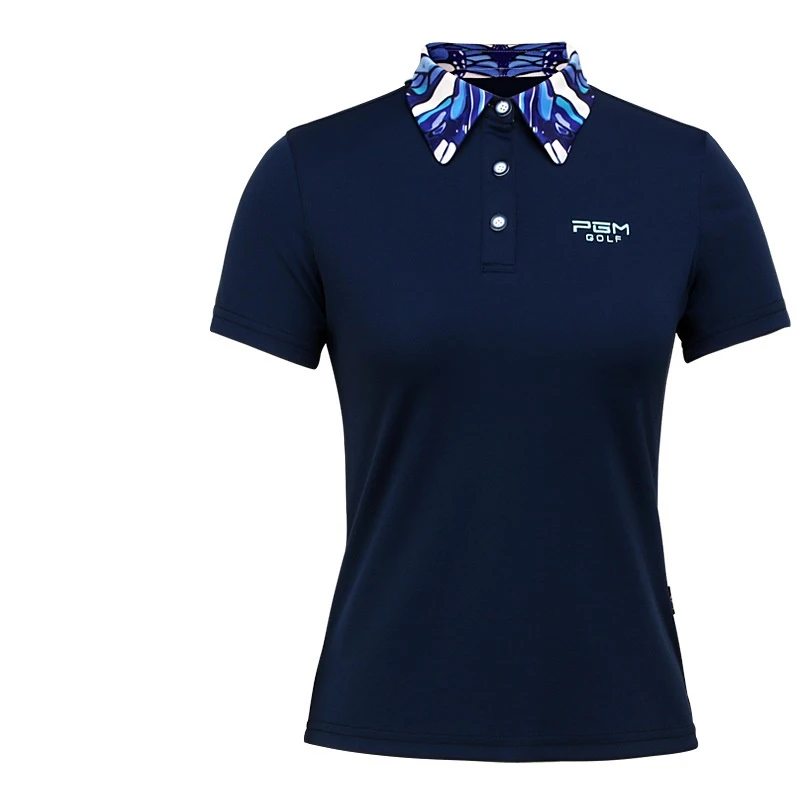 Женская футболка для гольфа одежда дышащая быстросохнущие топы с коротким