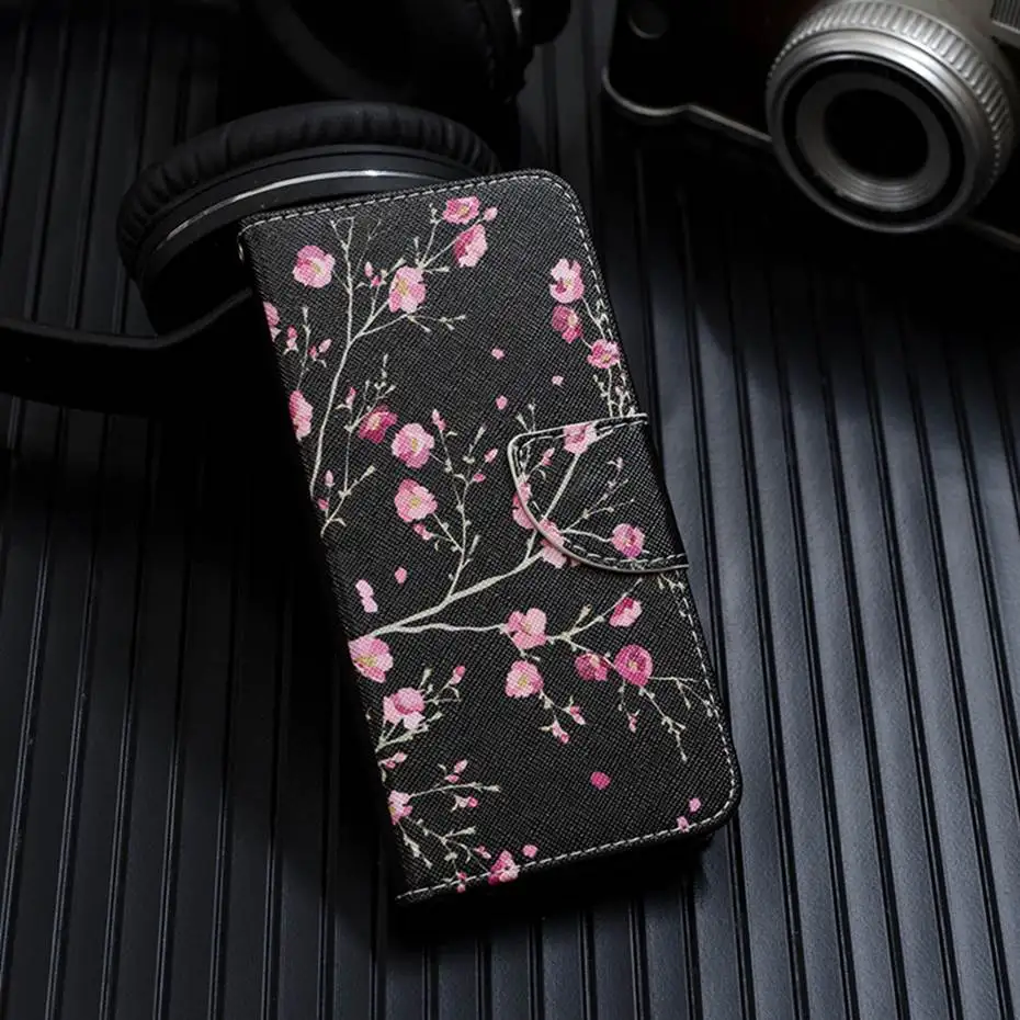 Флип-чехол для телефона из искусственной кожи для huawei P Smart Plus, чехол с рисунком в виде книги для huawei P Smart Z Plus, чехол Fundas Capa