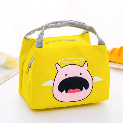 03 New Cute Animals Waterproof Lunch Bag Women Girls Student Lunch Box Thermo Bag Office School Picnic Cooler Bag Lancheira Termica - Цвет: 03