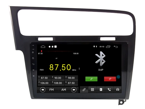 Deluxe Edition автомобильный Android 9 0 плеер для гольфа 7 GOLF7 10 2 &quotстерео автомобильные