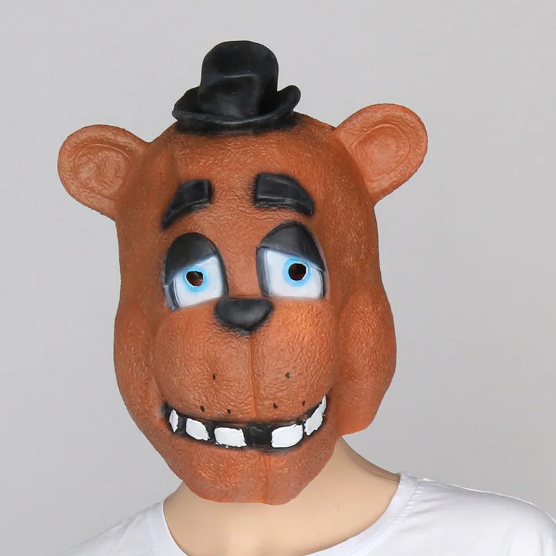 Five Nights At Freddy's mask FNAF foxy chica Freddy Fazbear маска медведя подарок для детей Хэллоуин вечерние украшения принадлежности