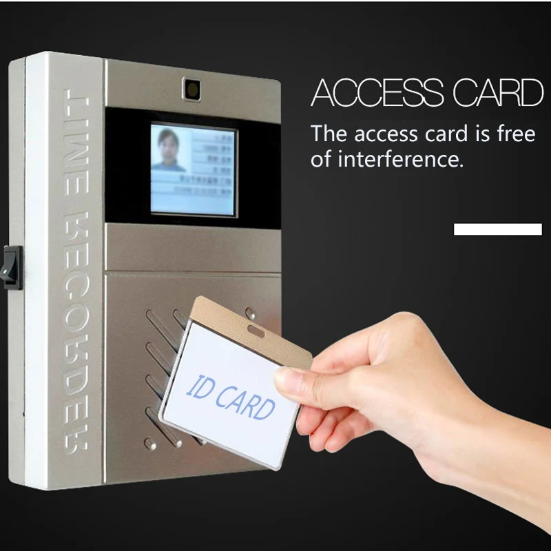 Акриловая прозрачная карточка доступа ID IC держатель Рабочая карта с